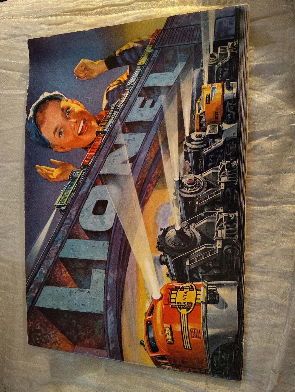 Original 1952 Lionel Toy Train Accessory Catalog Post War O Gauge Vintage 50s